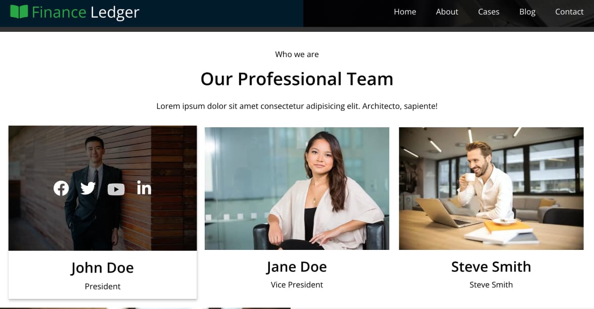 Finance Ledger